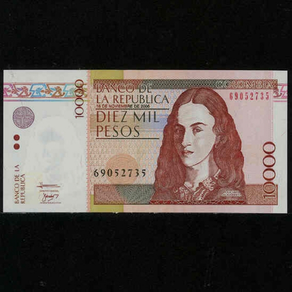 COLOMBIA-ݷҺ-Policarpa Salavarrieta ()-10.000 PESOS-2006
