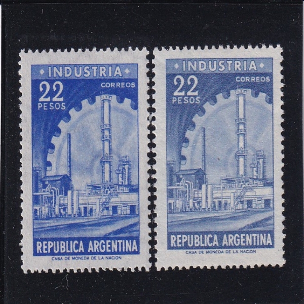 ARGENTINA(ƸƼ)-#699~700(2)-INDUSTRY,COGWHEEL,FACTORY(,Ϲ)-1959~62