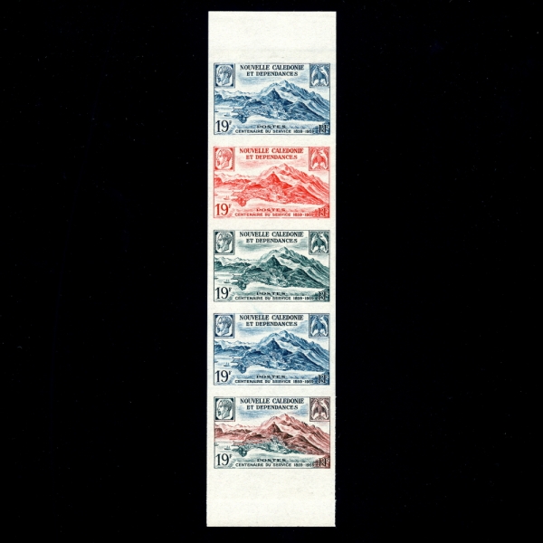 NEW CALEDONIA(ĮϾ)-COLOR PROOF-#316-19f-PORT-DE-FRANCE( )-1960.5.20