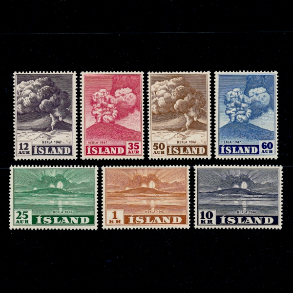 ICELAND(̽)-#246~252(7)-ERUPTION OF HEKLA VOLCANO(Ŭ ȭ)-1948.12.3