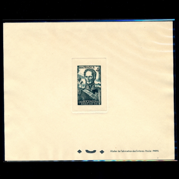FRANCE()-DIE PROOF-#497-4f-THOMAS ROBERT BUGEAUD(ӽ ιƮ ΰ)-1944.11.20