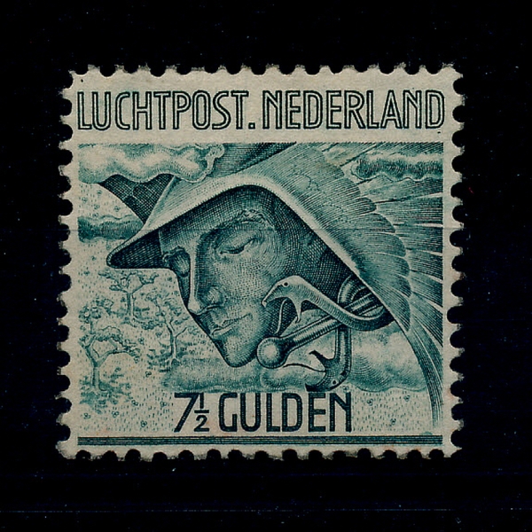 NETHERLANDS(״)-#C8-7 1/2-MERCURY(ť)-1929.7.16