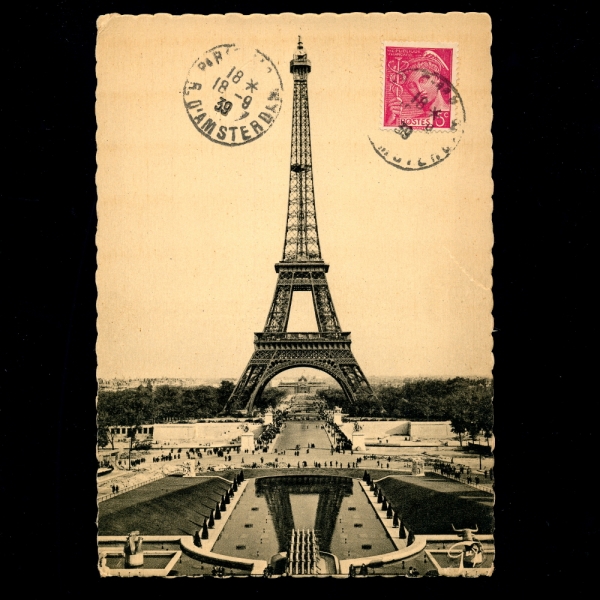 FRANCE()-߽øī(MAXIMUM CARD)-#355-5c-MERCURY(ť)-1939.9.18