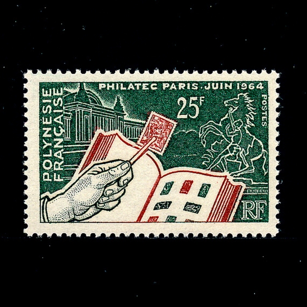 FRENCH POLYNESIA( ׽þ)-#207-25f-PHILATEC(ǥ ǥ)-1964.4.9