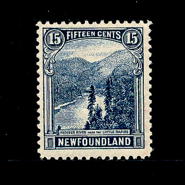 NEWFOUNDLAND(ݵ鷣弶)-#142-15c-HUMBER RIVER NEAR LITTLE RAPIDS( ,޷)-1923