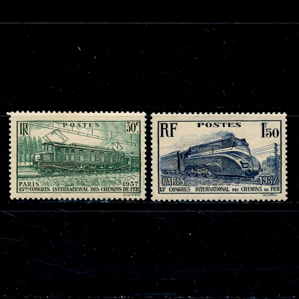 FRANCE()-#327~8(2)-TRAINS()-1937.5.31
