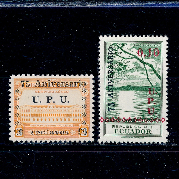 ECUADOR(⵵)-#529~531,C210~3(7)-UPU(Ϲ  )-1949