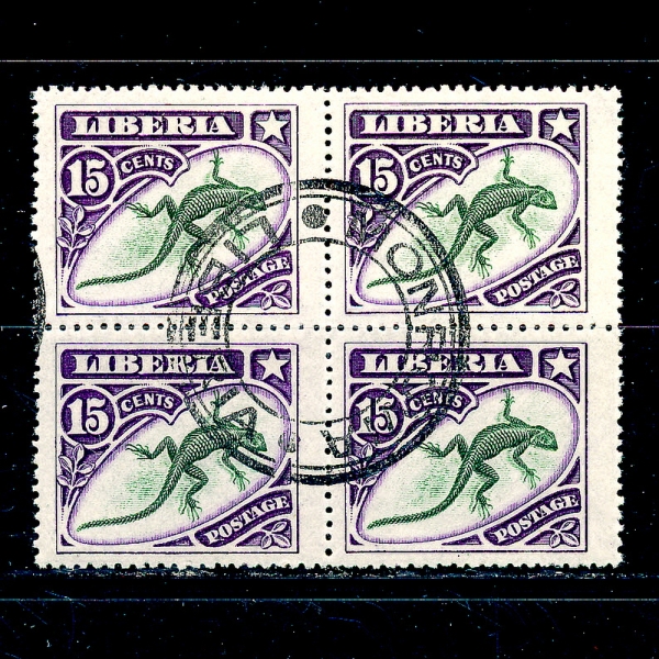 LIBERIA(̺)--#105-15c-AGAMA(ư)-1906
