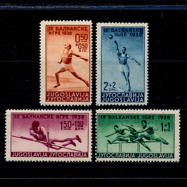 YUGOSLAVIA(κ)-#B70~3(4)-SPORTS()-1938.9.11