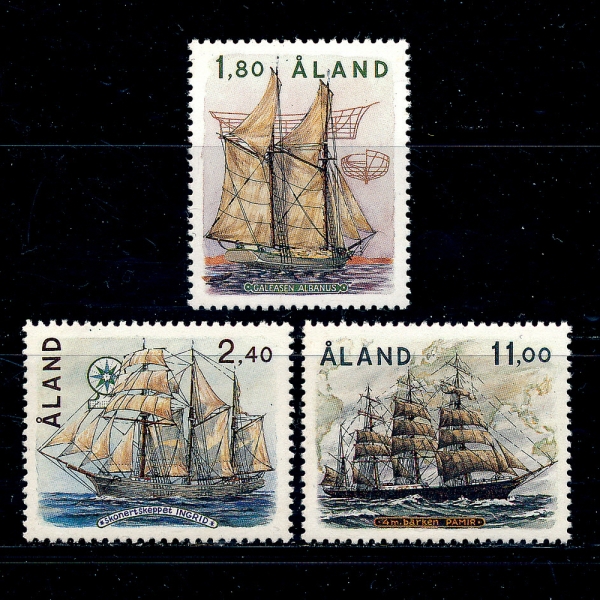 ALAND ISLANDS(ö )-#31~3(3)-SAILING SHIPS()-1988.6.4