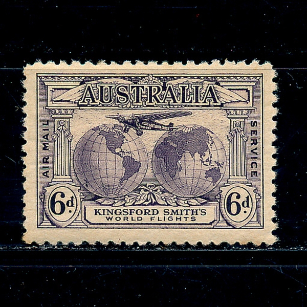 AUSTRALIA(Ʈϸ)-#C3-6p-GLOBE,MAP,PLANE(,,)-1931.11.4