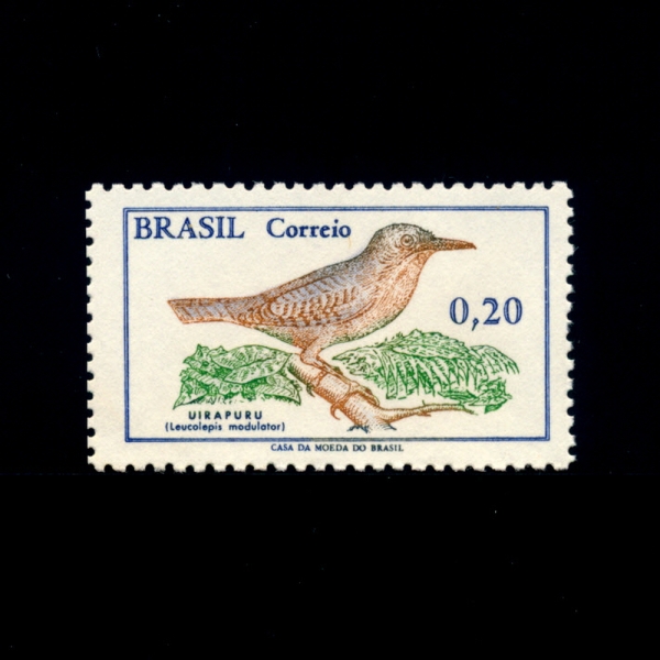 BRAZIL(브라질)-#1088-20c-MUSICIAN WREN(뮤지션 렌)-1968.7.9일