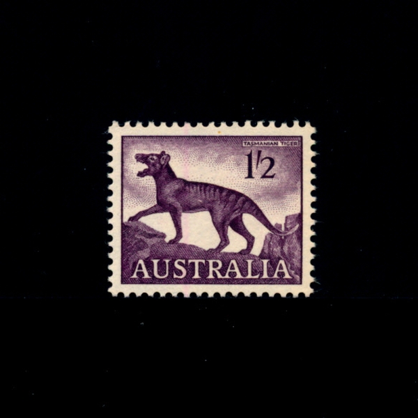 AUSTRALIA(Ʈϸ)-#325-1sh2p-TASMANIAN(̴Ͼ ȣ)-1962.3.21
