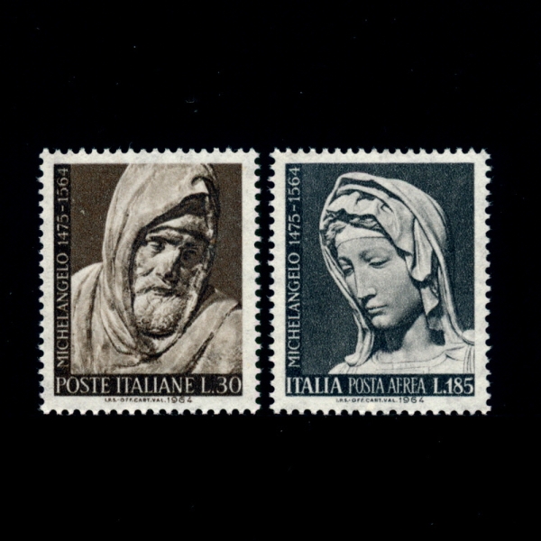 ITALY(Ż)-#890, C137(2)-NICODEMUS AND MADONNA OF BRUGES, BY MICHELANGELO(ϰ, ,̶)-1964.2.18