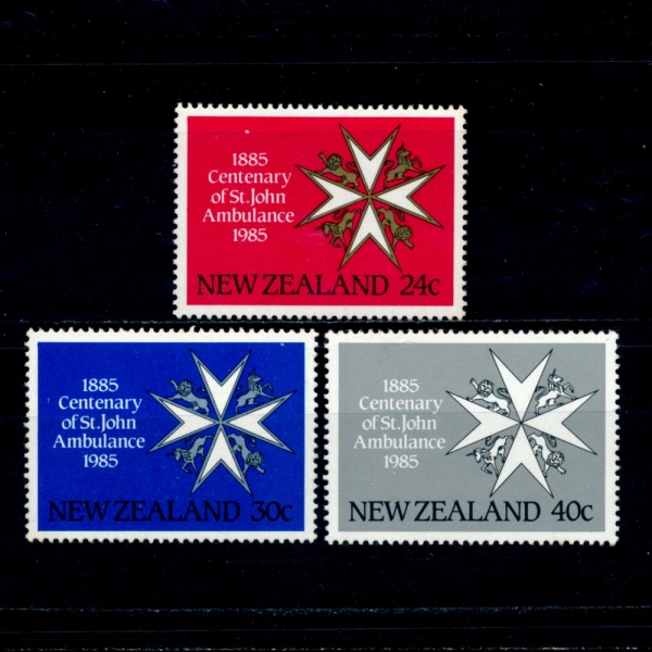 NEW ZEALAND()-#815~7(3)-ST.JOHN AMBULANCE ASSOC. CENT. IN NZ(Ʈ   )-1985.1.16