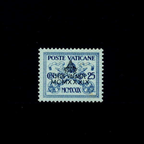 VATICAN CITY(Ƽĭ ñ)-#64-25c-PAPAL ARMS(Ȳ  Ʈ)-1939.2.20
