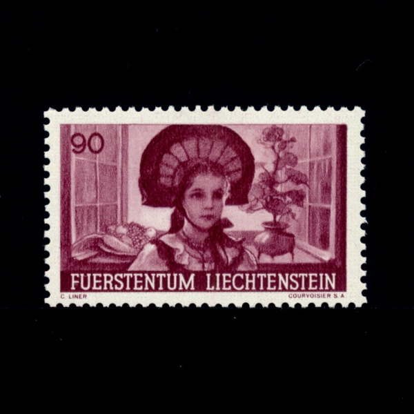 LIECHTENSTEIN(ٽŸ)-#170-90rp-NATIVE COSTUME(  ǻ)-1941.4.7