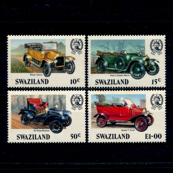 SWAZILAND()-#481~4(4)-CLASSIC AUTOMOBILES(Ŭ ڵ)-1985.9.16