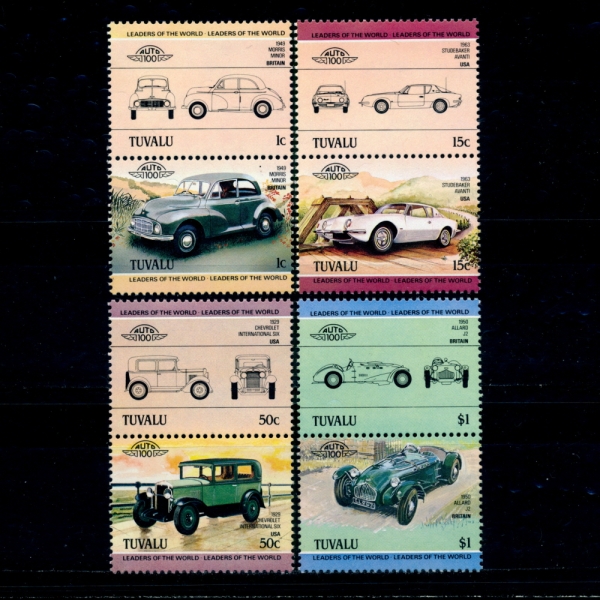 TUVALU(߷)-#271~4(4)-CLASSIC AUTOMOBILES(Ŭ ڵ)-1984.12.7