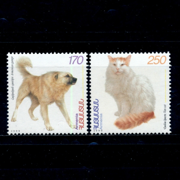 ARMENIA(Ƹ޴Ͼ)-#597~8(2)-DOMESTICATED ANIMALS(鿩 )-1999.8.19