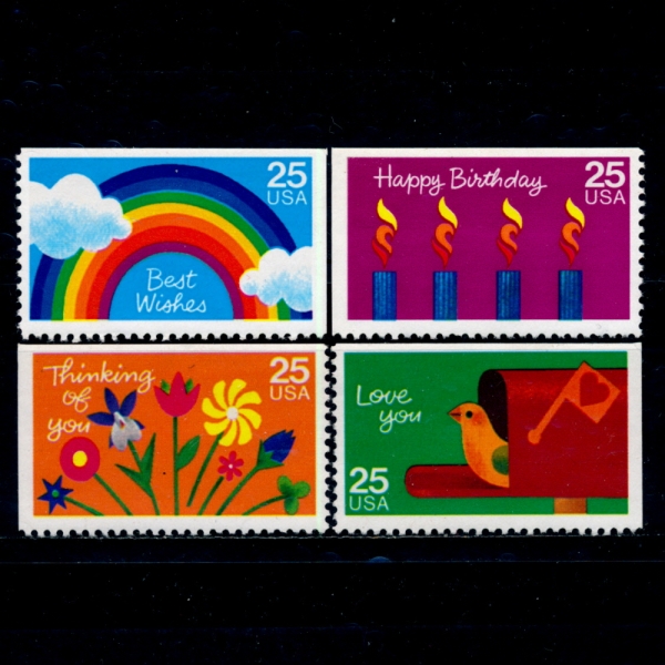 UNITED STATES(̱)-#2395~8(4)-SPECIAL OCCASIONS(Ư )-1988.10.22