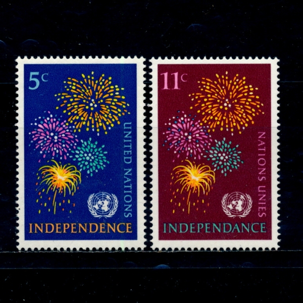 UNITED NATIONS,OFFICES IN NEW YORK( -)-#168~9(2)-FIREWORKS(Ҳɳ)-1967.3.17