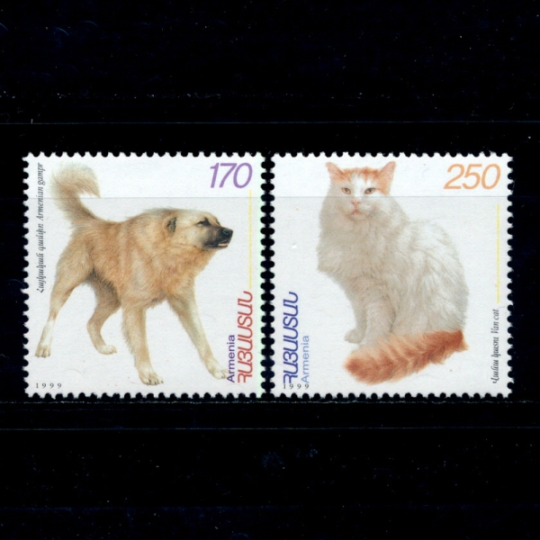 ARMENIA(Ƹ޴Ͼ)-#597~8(2)-DOMESTICATED ANIMALS(鿩 )-1999.8.10
