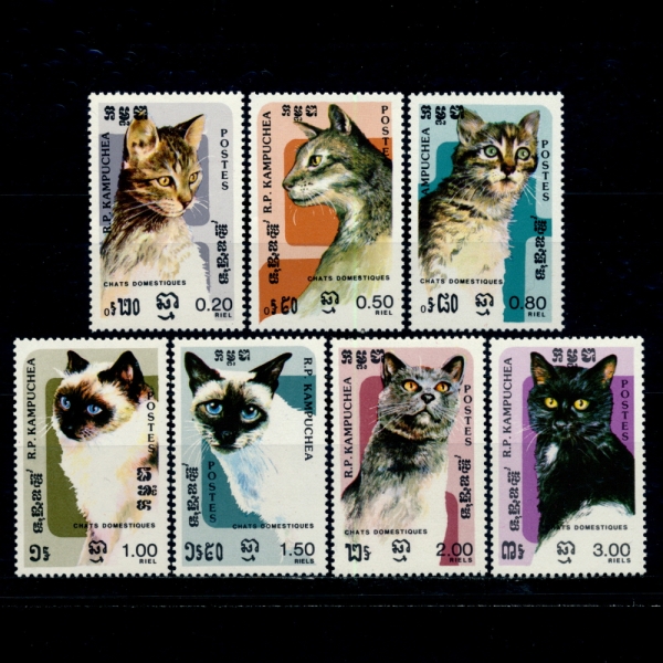 CAMBODIA(į)-#589~95(7)-CATS()-1985.5.16