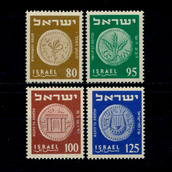 ISRAEL(̽)-#80~3(4)-COINS()-1954.1.5