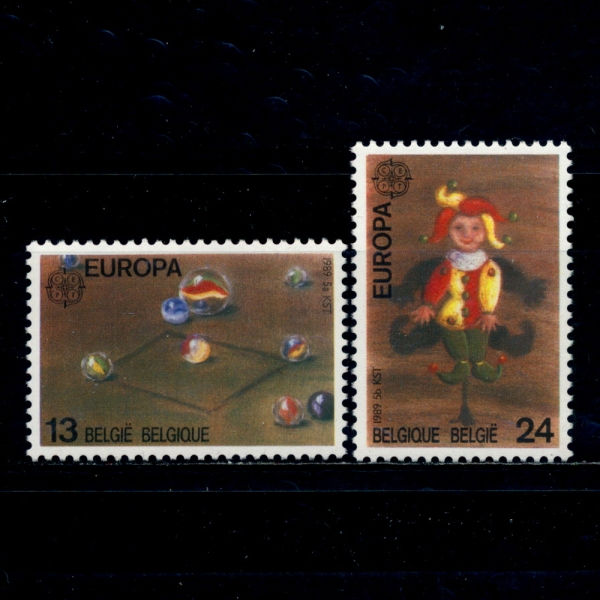 BELGIUM(⿡)-#1312~3(2)-EUROPA()-1989.5.8