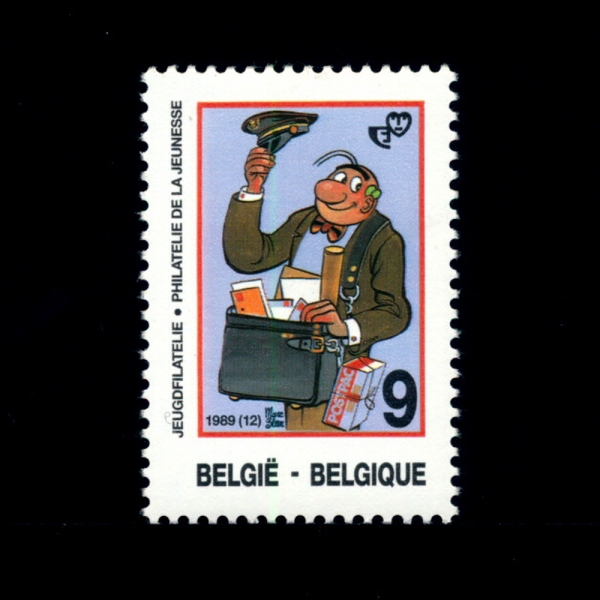 BELGIUM(⿡)-#1328-9f-MR. NIBBS(ս )-1989.10.9