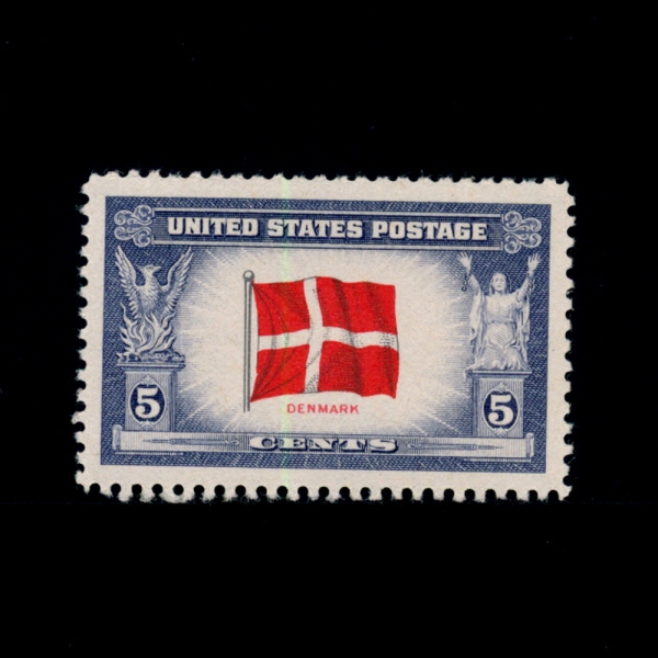 UNITED STATES(̱)-#920-5C-FLAG OF DENMARK(ũ )-1943