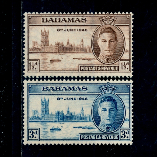 BAHAMAS(ϸ)-#130~1(4)-RETURN TO PEACE AT END OF WORLD WAR II(ȭ)-1946.11.11