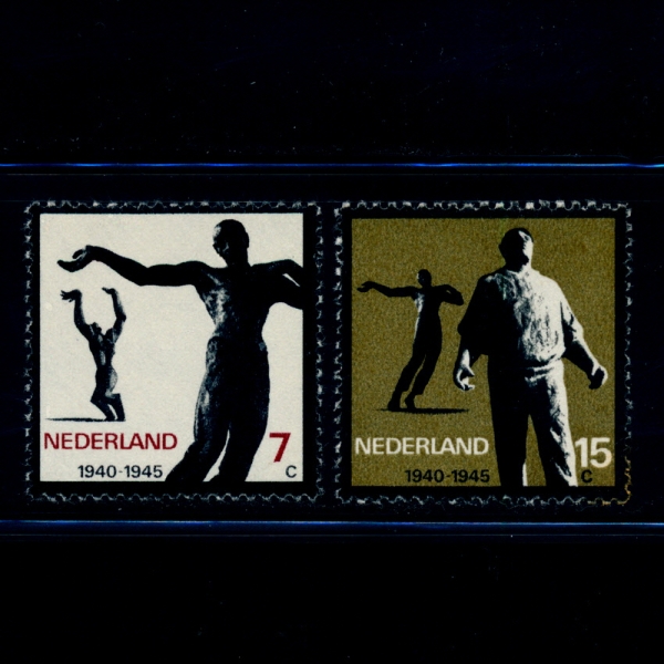 NETHERLANDS(״)-#432~3(2)-STATUES()-1965.4.6