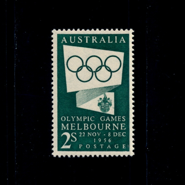 AUSTRALIA(Ʈϸ)-#286-2sh-16TH WINTER OLYMPIC GAMES, MELBOURNE, NOV. -DEC. 1956(16ȸ  ϰø 1956)-1955.11.30