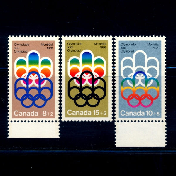 CANADA(ĳ)-#B1~3(3)-21ST SUMMER OLYMPICS, MONTREAL,1976(21ȸ Ʈ ϰø 1976)-1974.4.17
