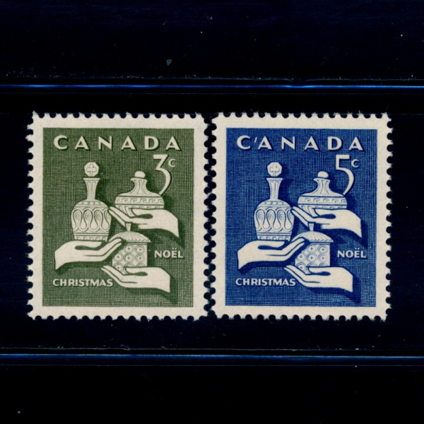 CANADA(ĳ)-#443~4(2)-GIFTS OF THE WISE MEN(  ڻ)-1965.10.13