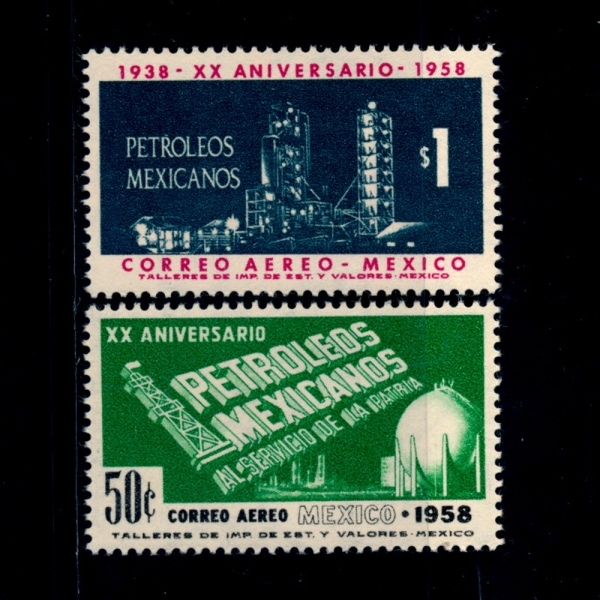 MEXICO(߽)-#C243~4(2)-OIL INDUSTRY AND OIL REFINERY(,)-1958.8.30