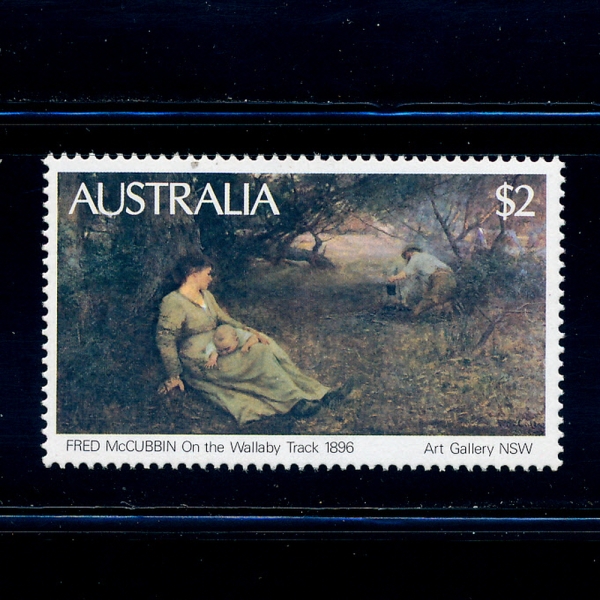 AUSTRALIA(Ʈϸ)-#575-$2-ON THE WALLABY TRACK(帯  Ŀ,ж Ʈ)-1981