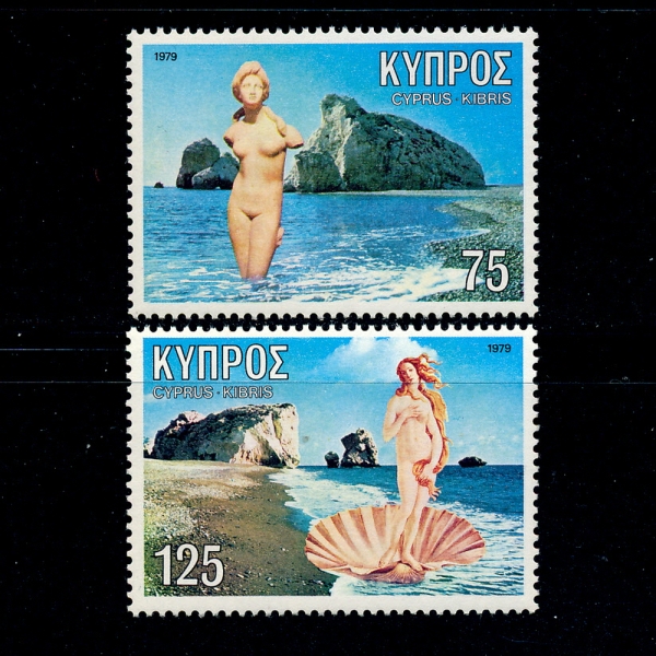 CYPRUS(Űν)-#511~2(2)-VINUS, BY BOTTICELLI( Ƽÿ,ȭ)-1979.3.12