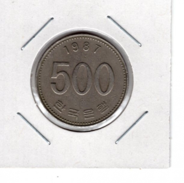 ѱ 500 ȭ-/׸-#54.10-1987 -ѱ -1987